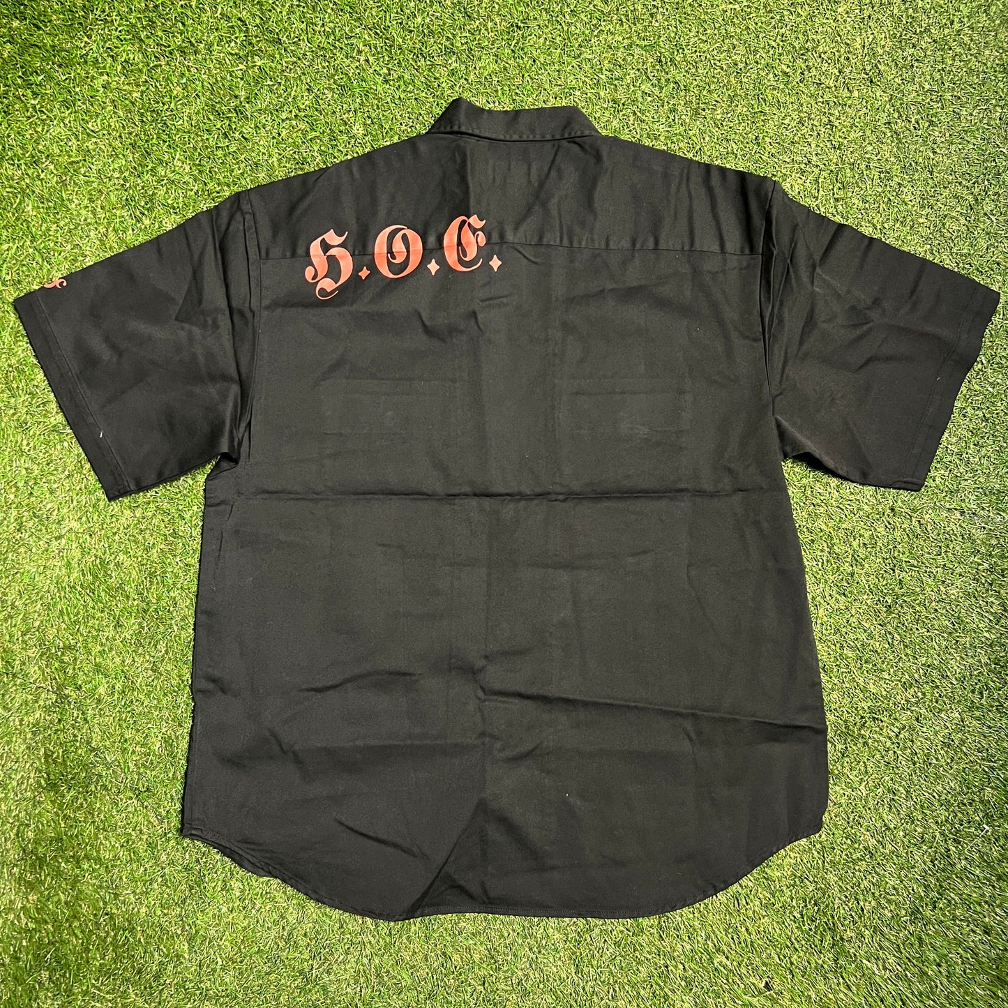 Supreme SS23 Bernadette Corporation S/S Work Shirt black Size Medium NEW x11431