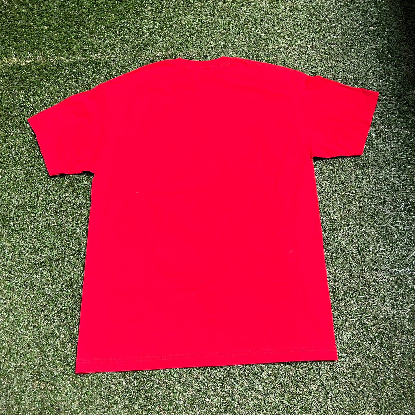 2007 Red Socks World Series Champs Red Tee Size Large USED v13992