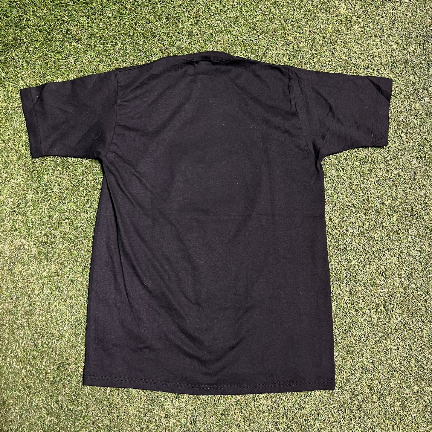 Lady Gaga Jerzees Rap Style Black Tee Size Medium USED x12293