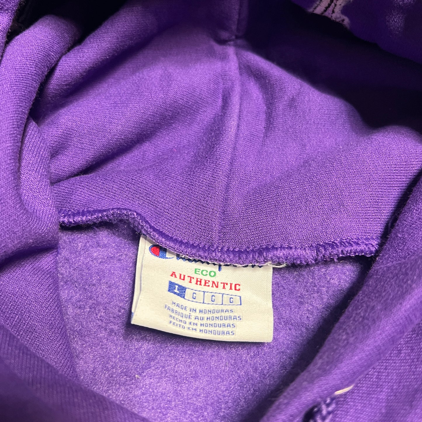 Faze champion hoodie purple (stained) Size Large USED x11450