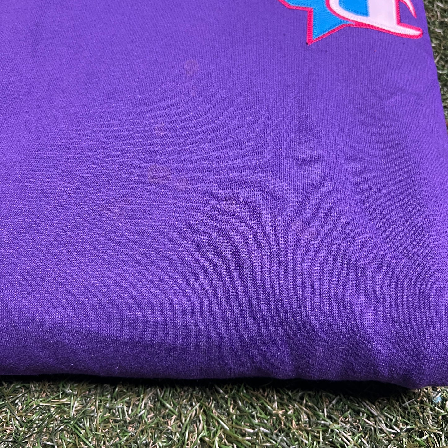 Faze champion hoodie purple (stained) Size Large USED x11450