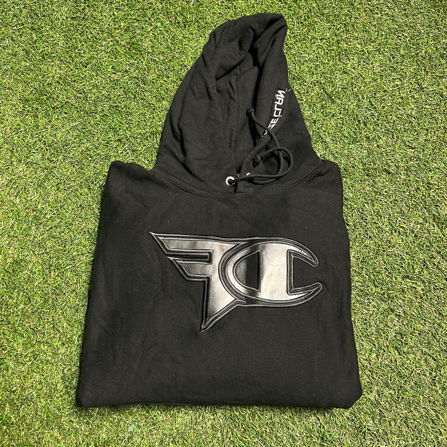 Faze champion hoodie black Size Large USED x11451