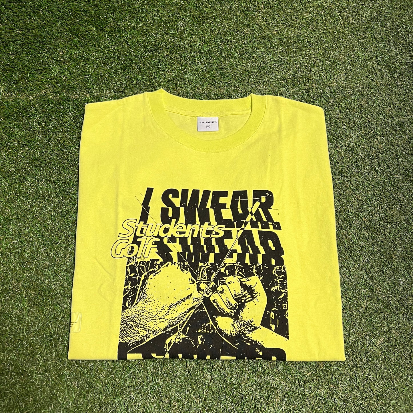 I Swear Students Golf Yellow Tee Size XXL NEW v14783