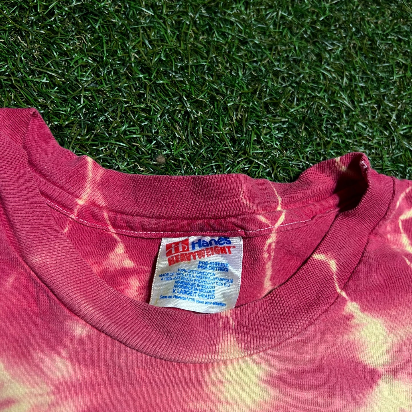 1990 Jim Morrison The Doors tie dye tee Size XL USED v14000
