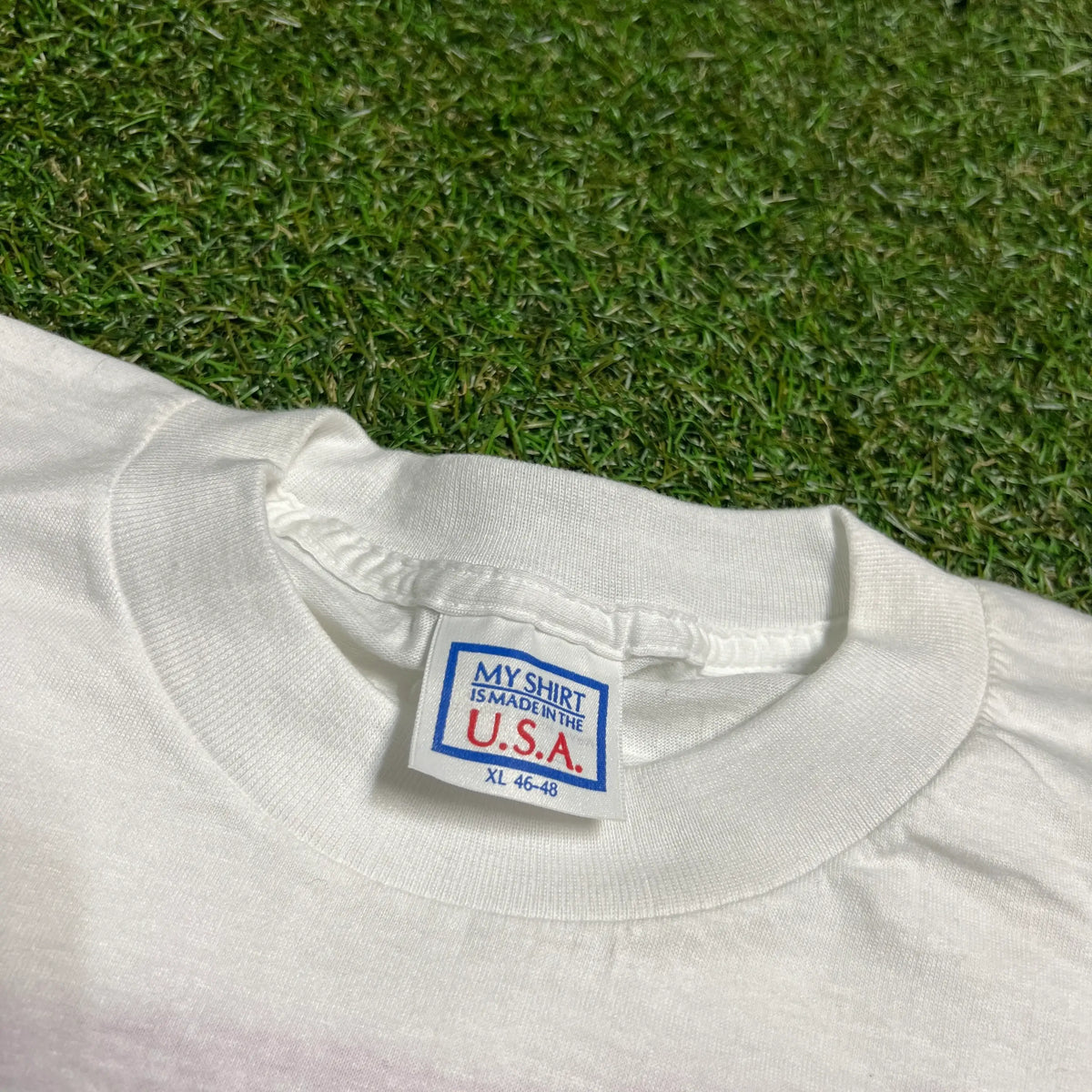 1991 Salem The Fresh One White Tee Size XL USED v13983