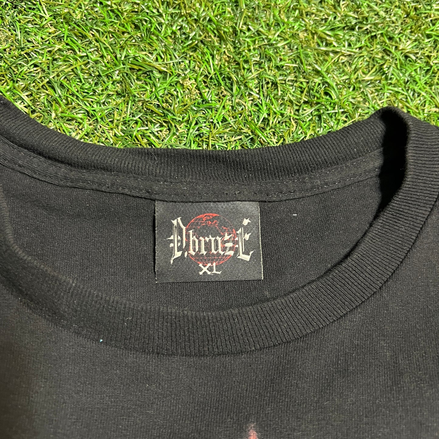 Dbruze Batman Rap Style Black Tee Size XL USED v15795