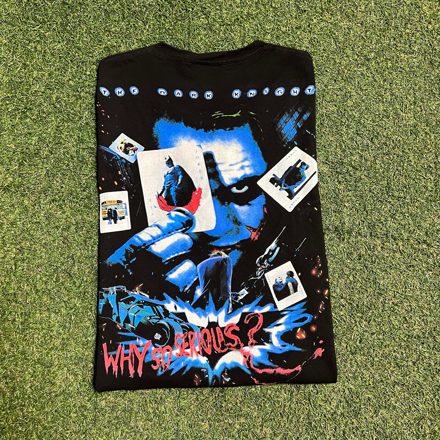 Dbruze Batman Rap Style Black Tee Size XL USED v15795