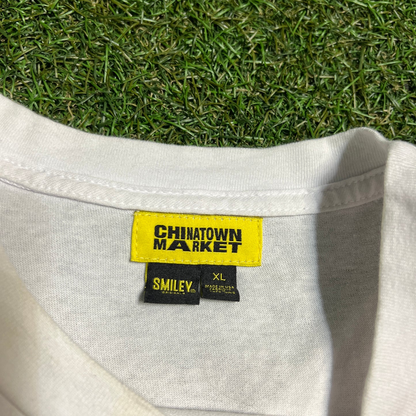 Chinatown Market Im Just One Big Ray White Tee Size XL USED x13236