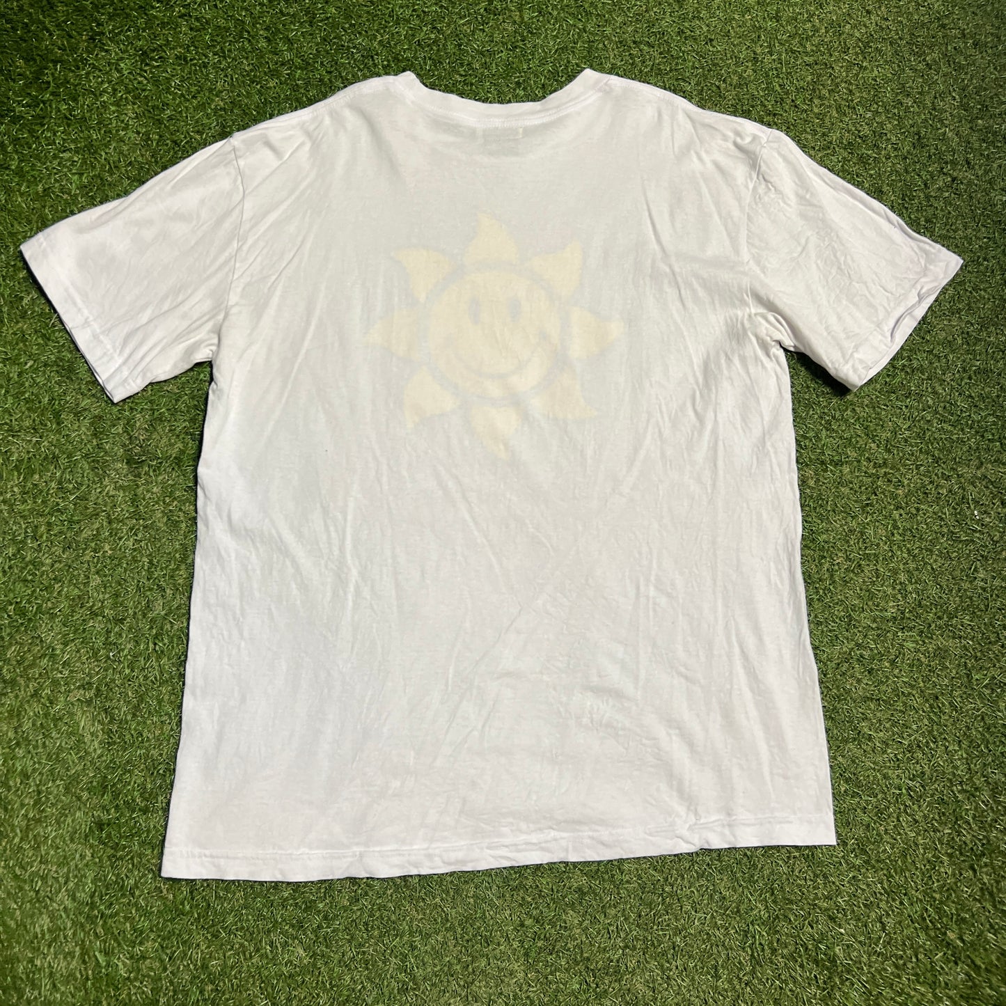 Chinatown Market Im Just One Big Ray White Tee Size XL USED x13236