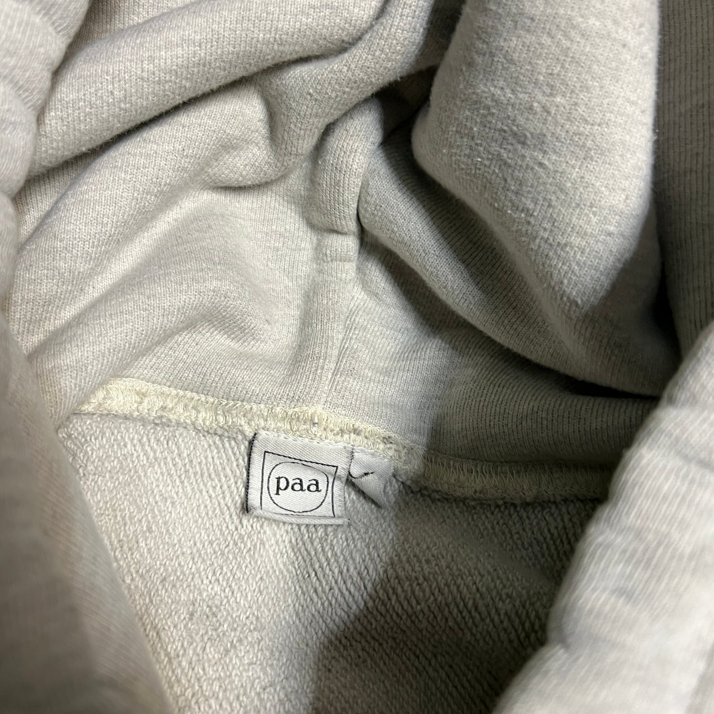 PAA Hoodie Grey Size XL USED v14798