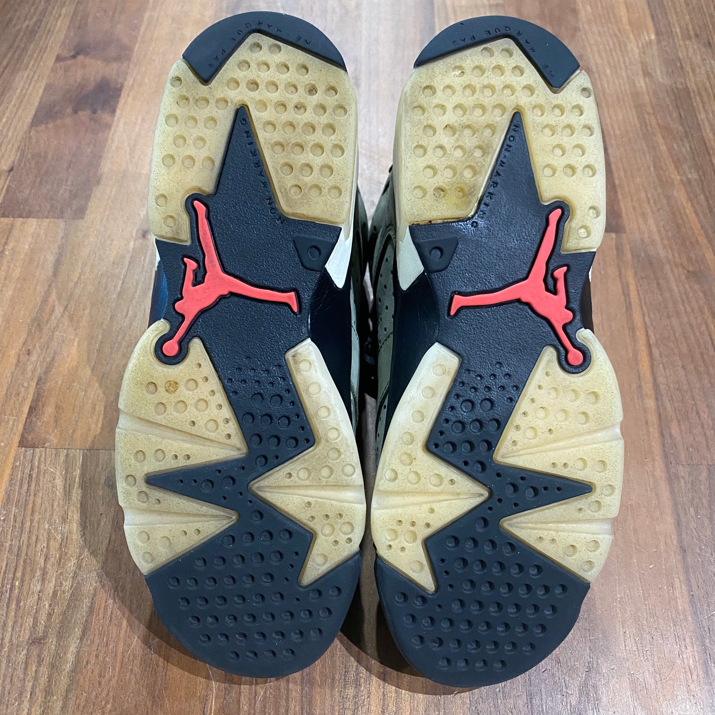 Jordan 6 Travis Scott (GS) Olive Size 6Y USED s14085