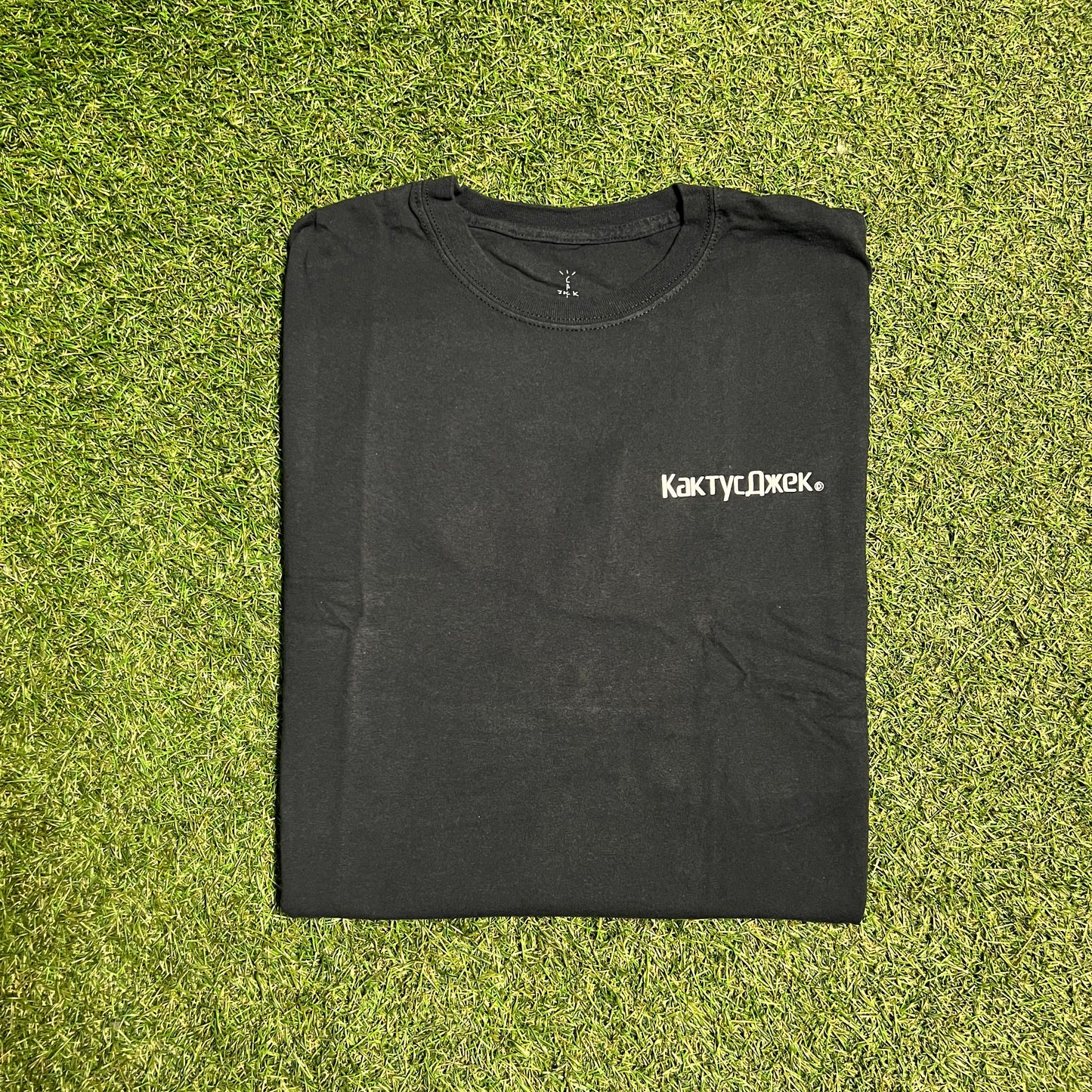 Travis Scott Sicko Event 2 Black Tee Size Large NEW x11484