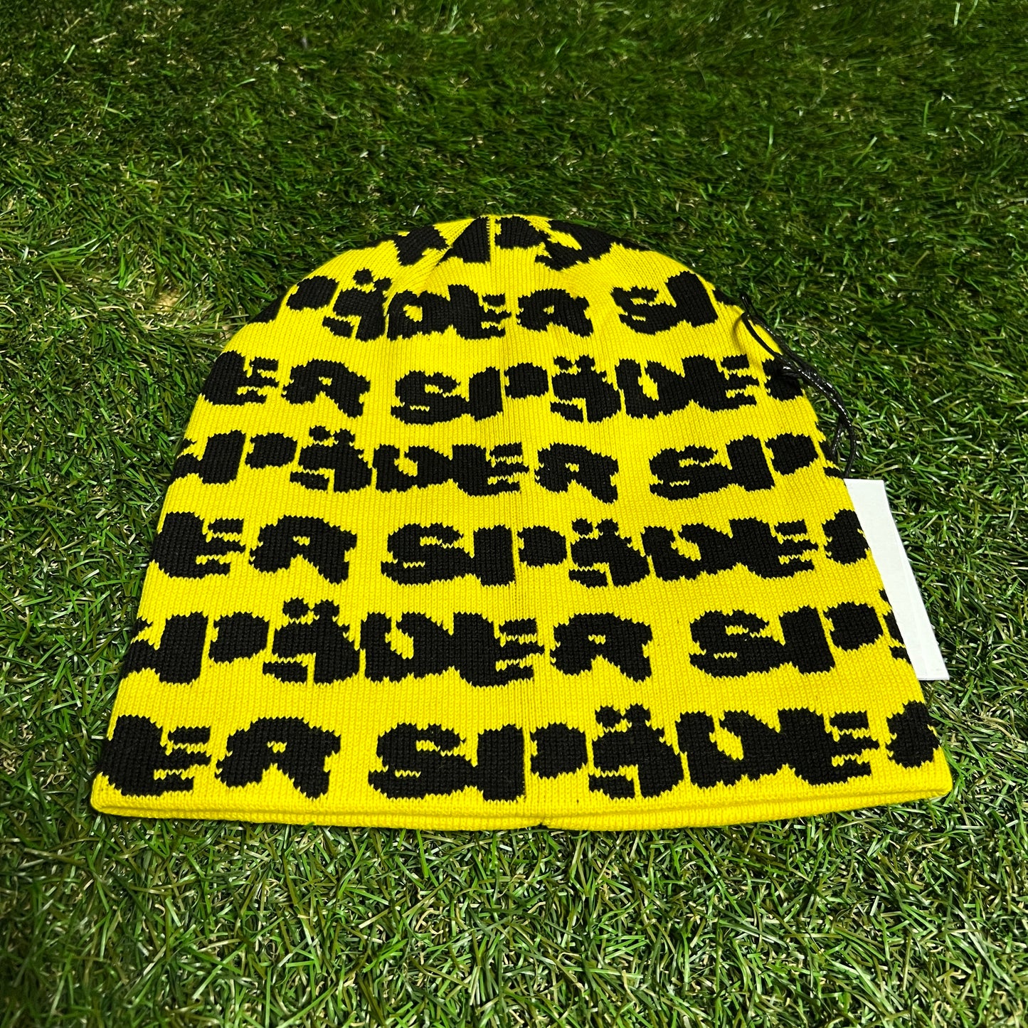 Sp5der Fuzzy Logo Yellow Skully NEW x12371