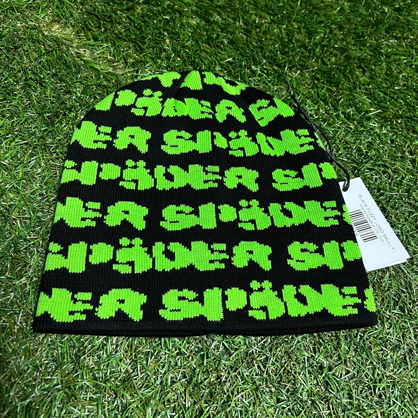Sp5der Fuzzy Logo Black Skully NEW x12370