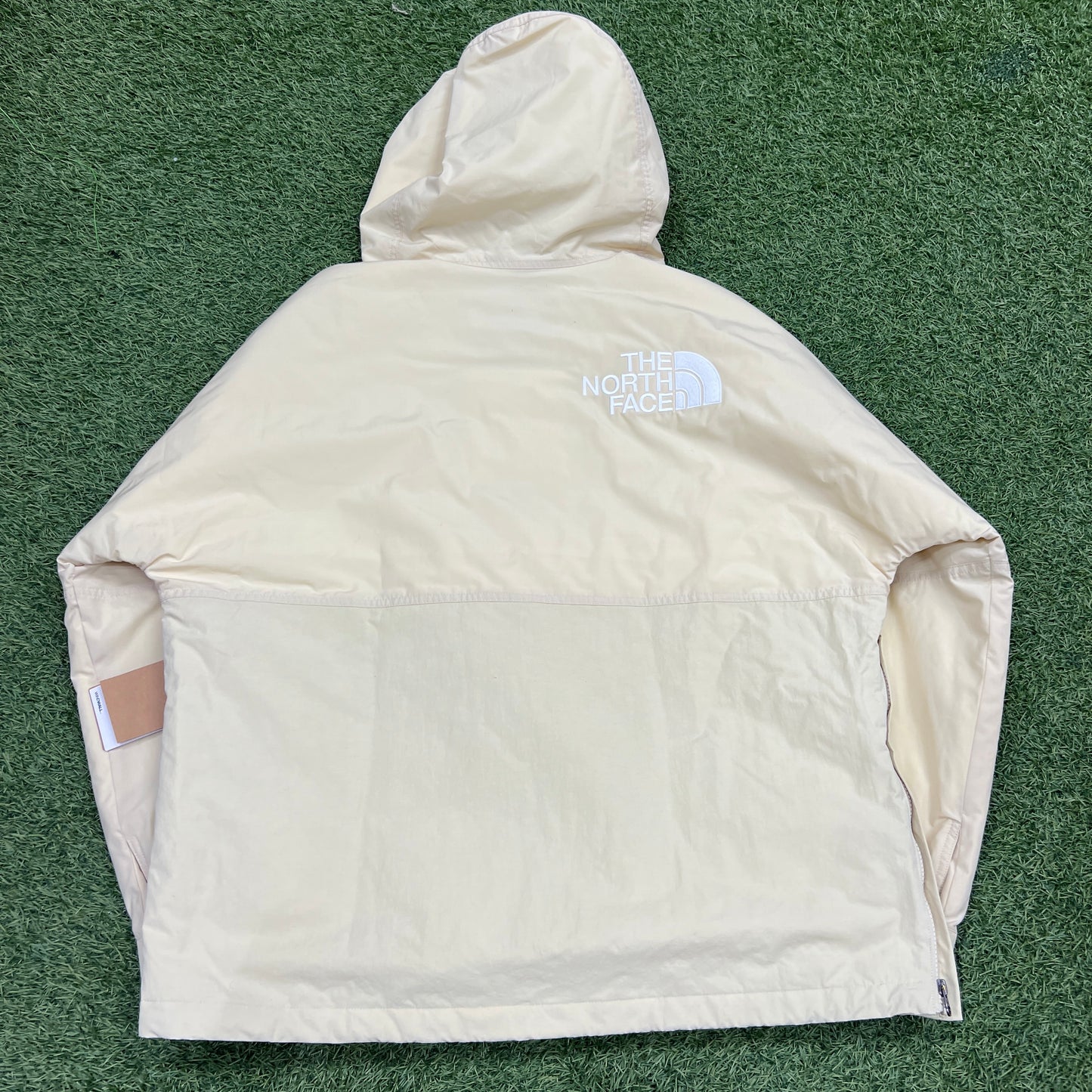 North Face Windwall Pale Yellow Jacket Size Large NEW v14883