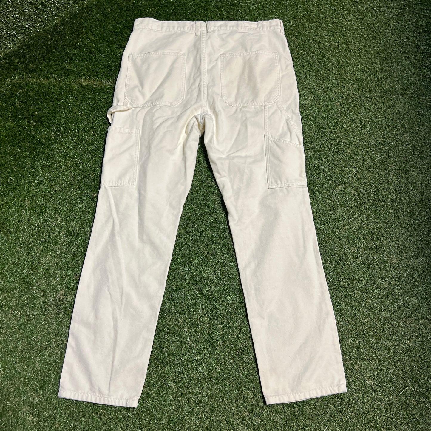 Pacsun Carpenter White Pants Size 34 USED x13285