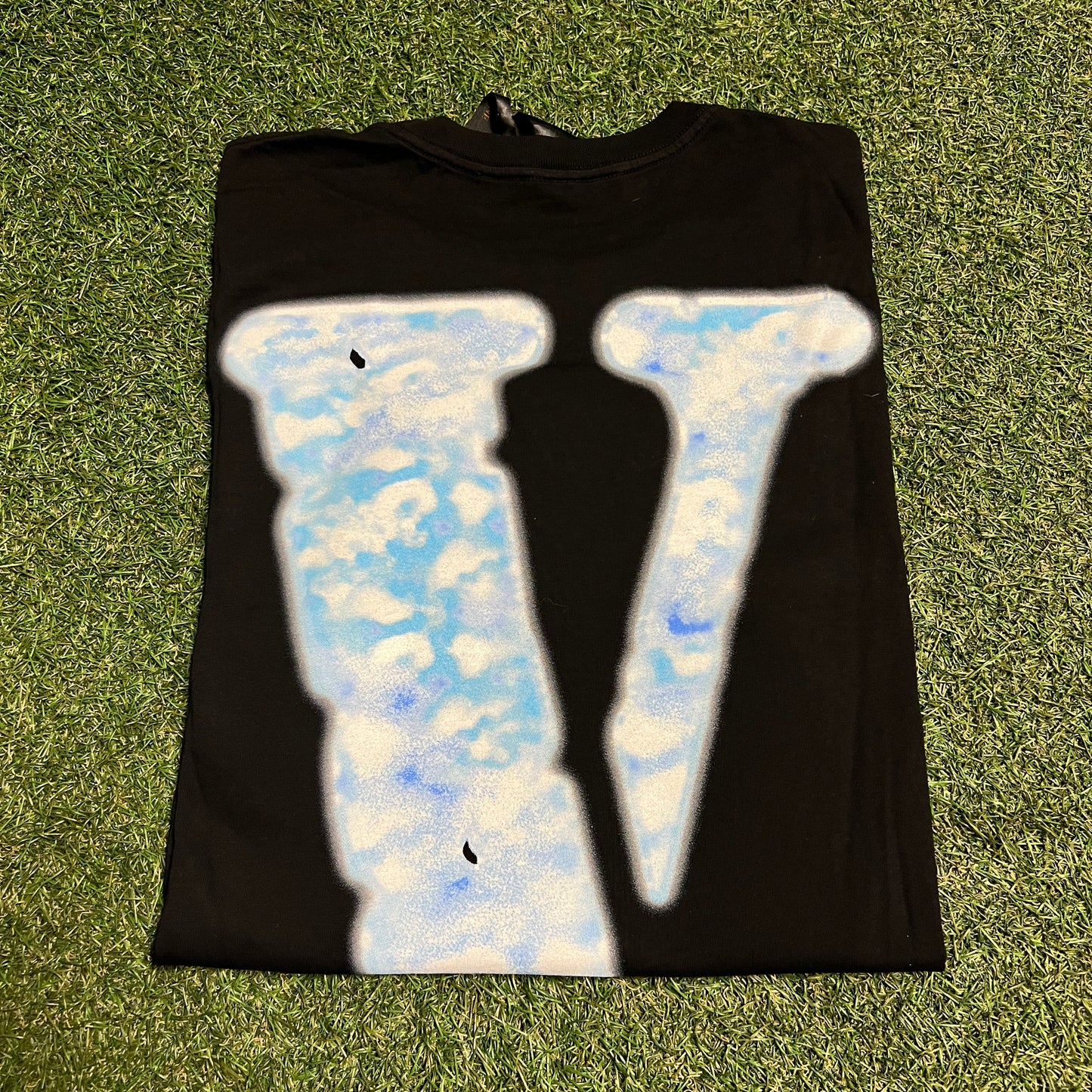 Yams Day VLone 2020 Black Tee Size Large USED x1843