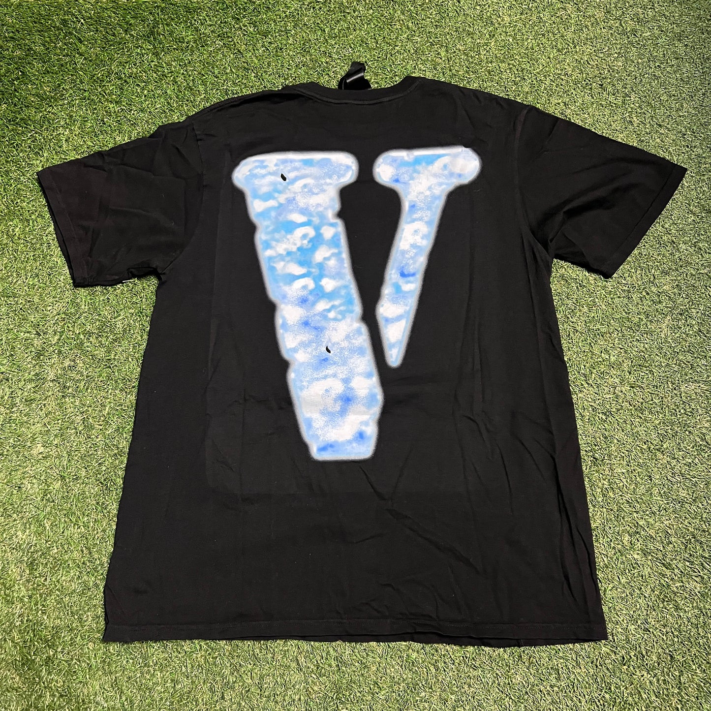 Yams Day VLone 2020 Black Tee Size Large USED x1843