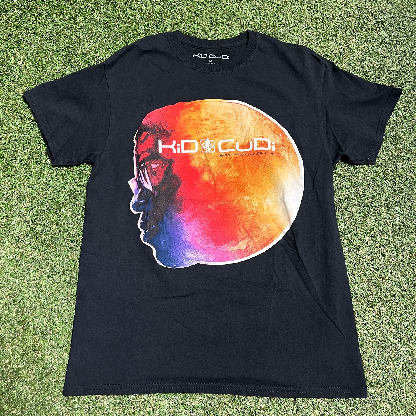 Kid Cudi Man On The Moon Tee Size Medium USED x4593
