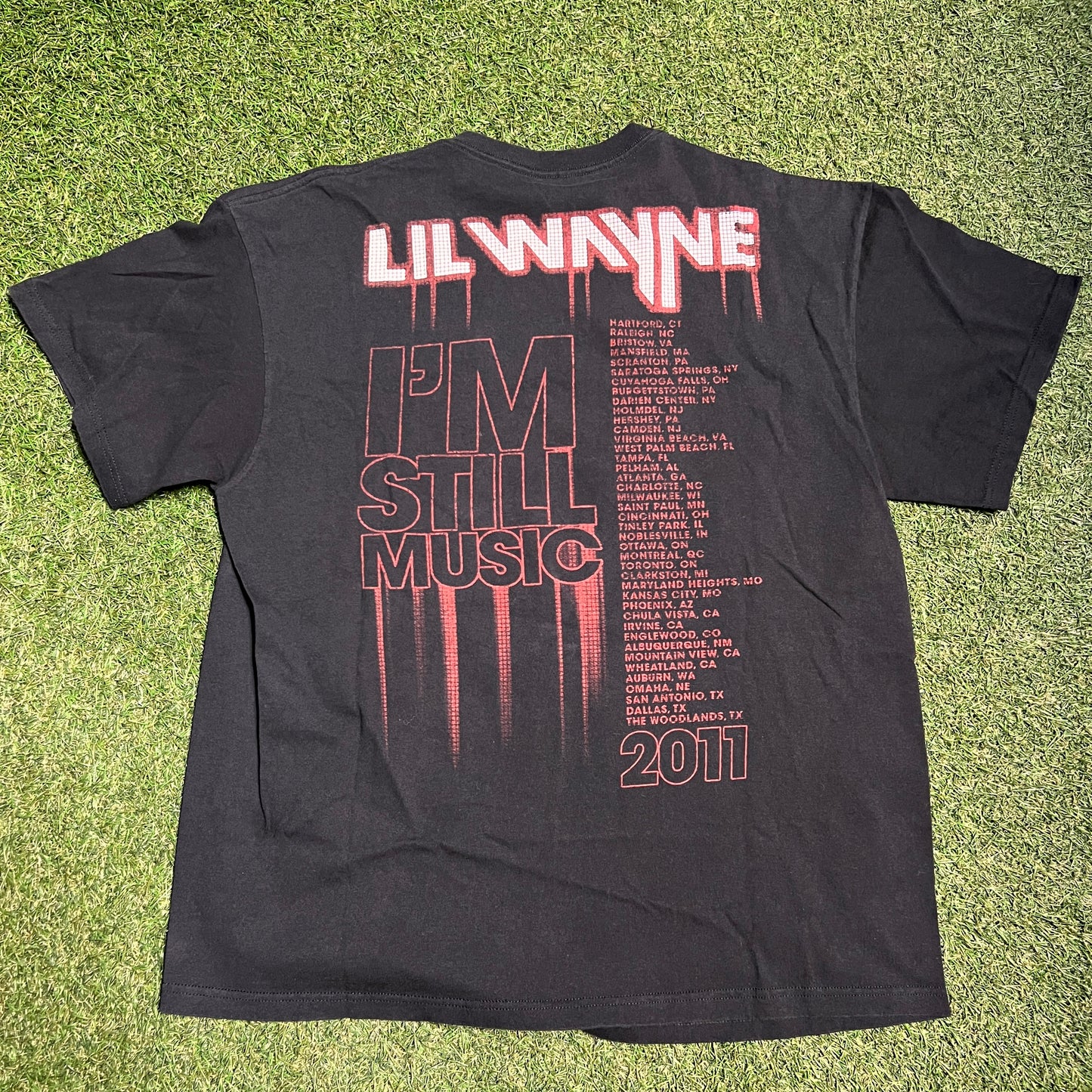 2011 Lil Wayne Im Still Music Tee Size XL USED v9051