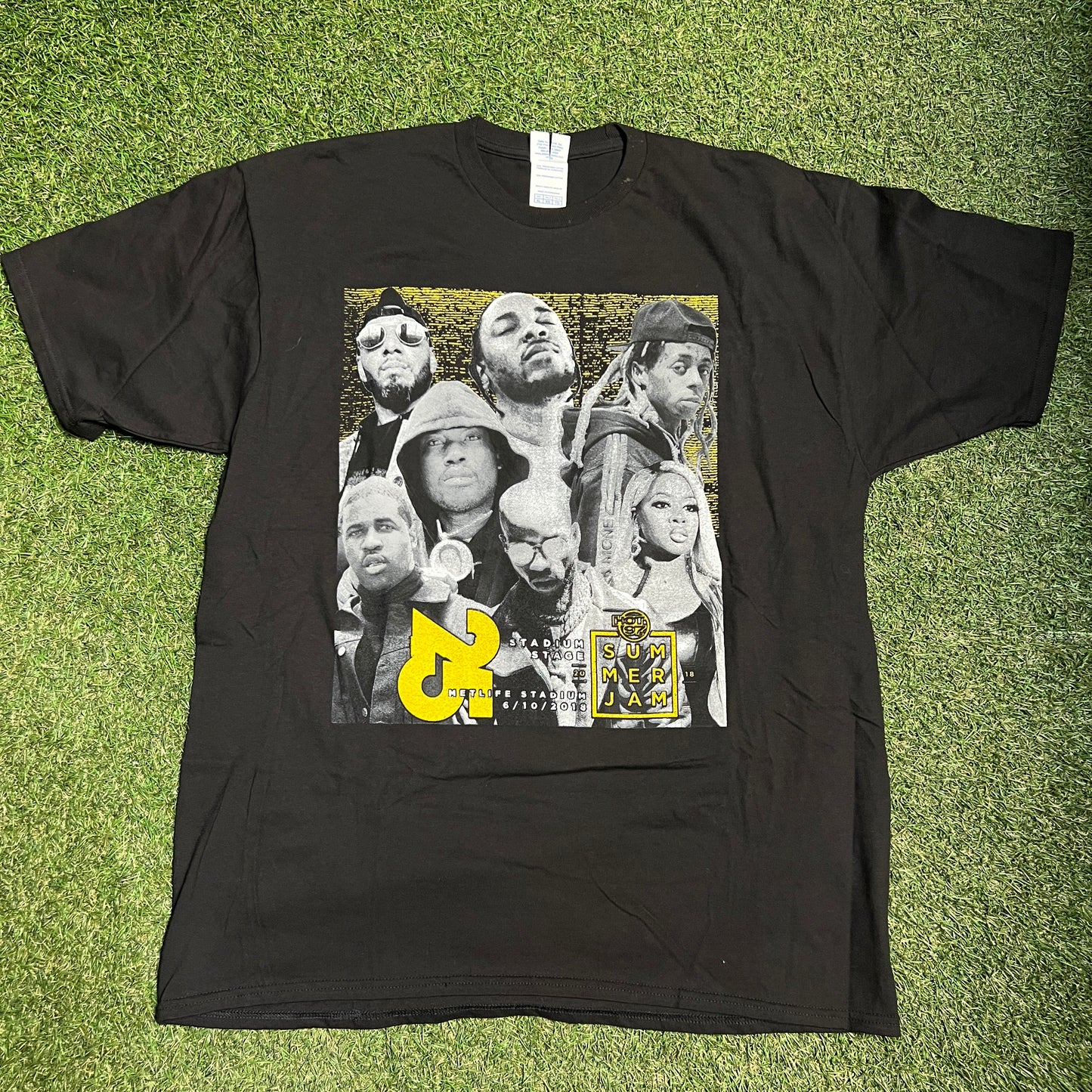 2018 Summer Jam Lineup Tee Size XL USED v9057