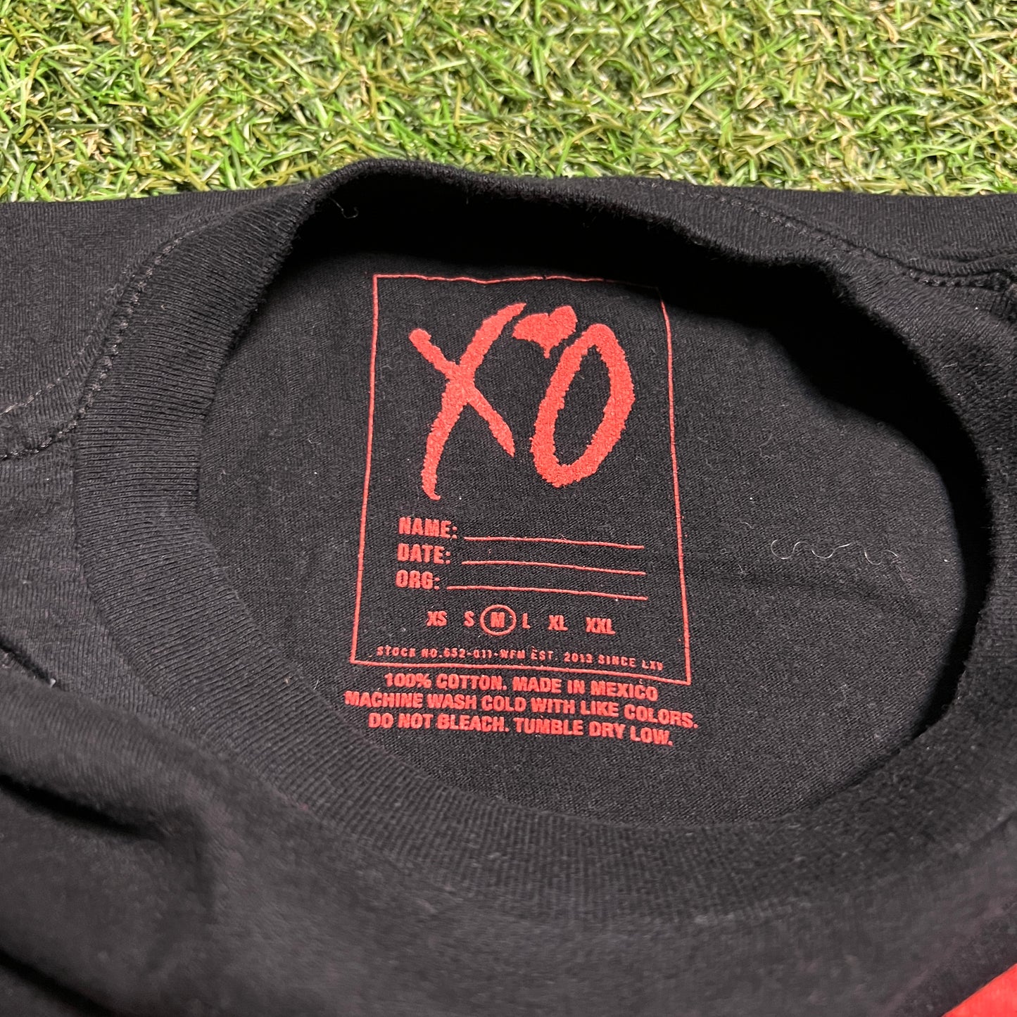 The Weekend Starboy 2017 World Tour Tee Size Medium USED v6057