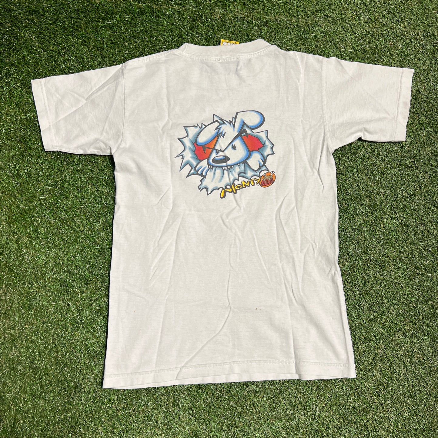 JNCO monty tee white Size Large USED x11550