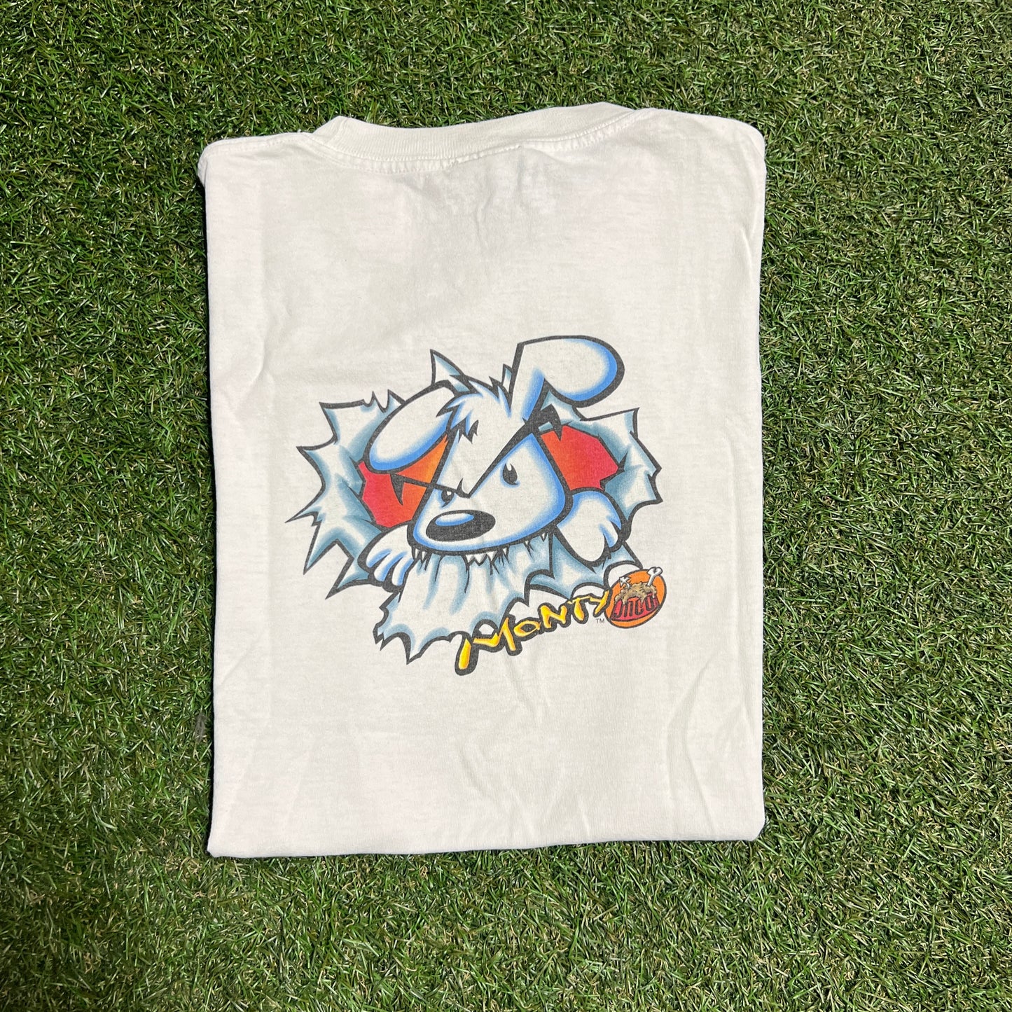 JNCO monty tee white Size Large USED x11550