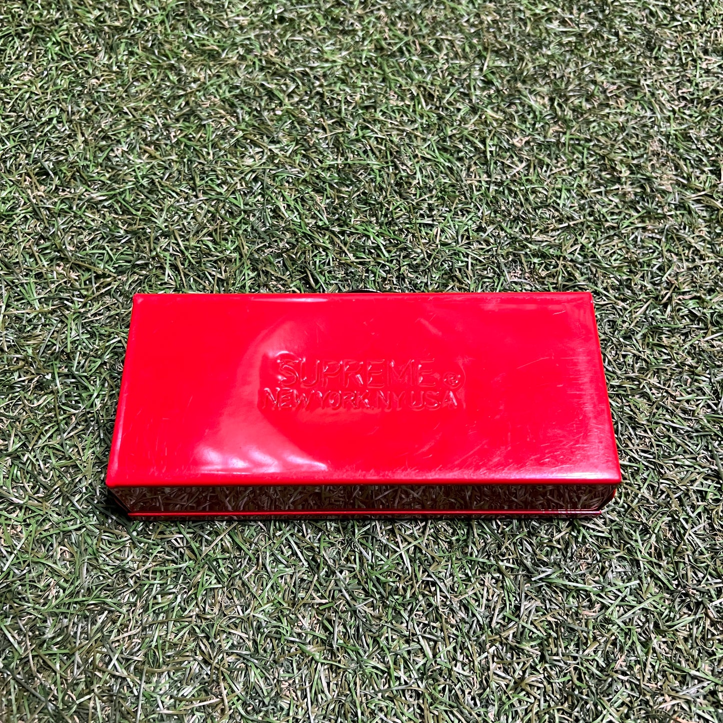 Supreme Small Metal Storage Box USED x12359