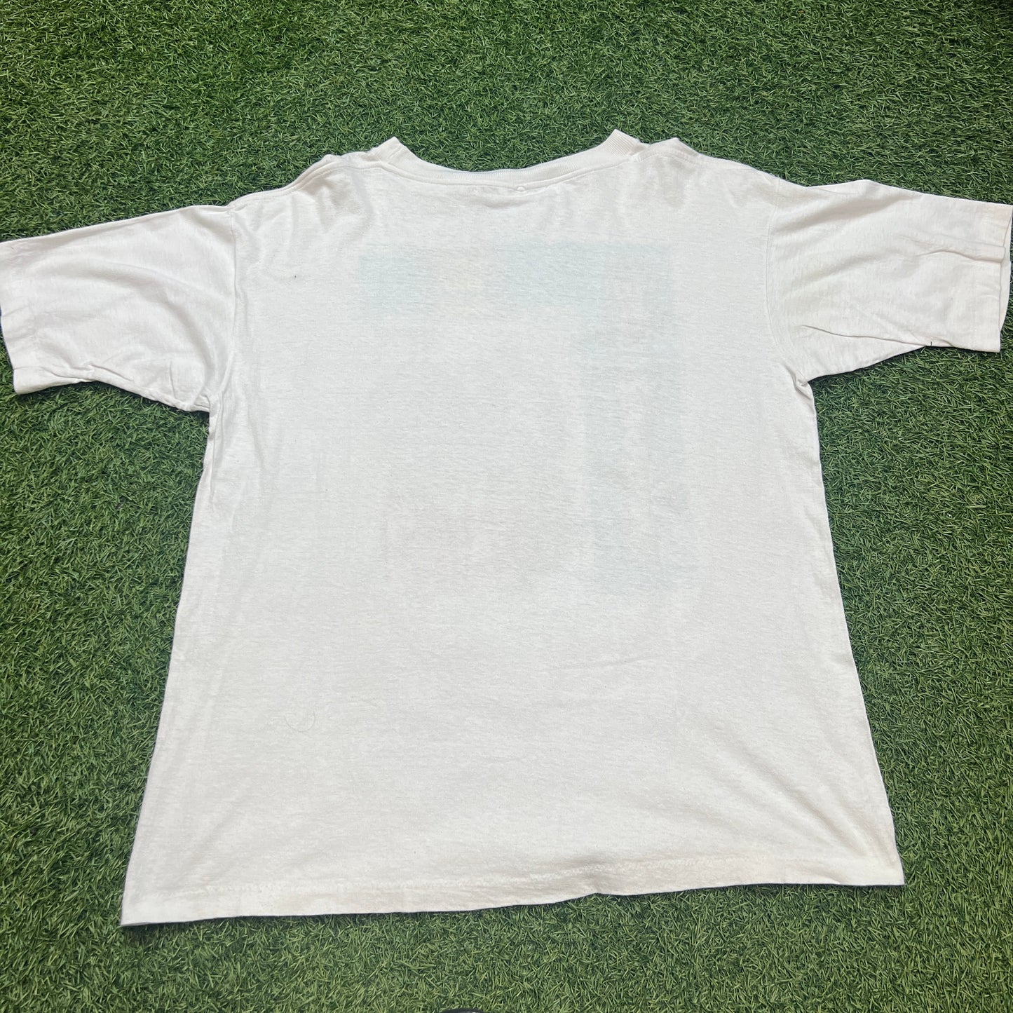 Straight Outta Compton NWA Tee White/Blue Size XL USED v5639