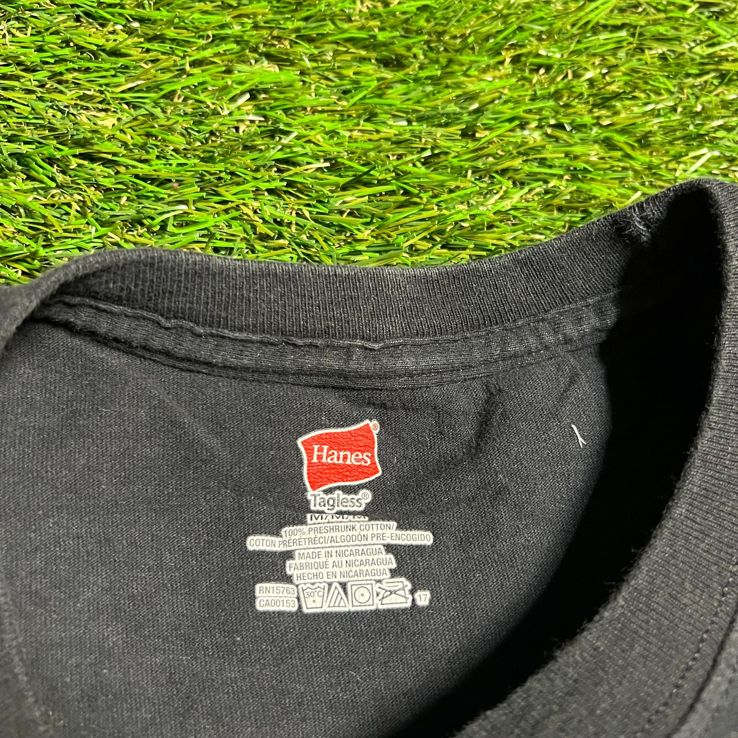 XXX Tentacion RIP Black Tee Size Medium USED v4358