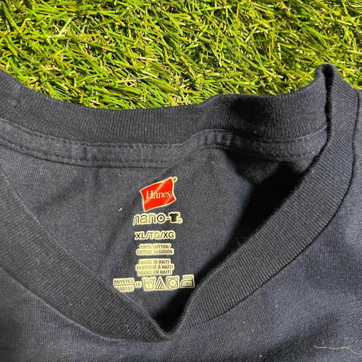 Prestige worldwide boats and hoes Navy Blue Tee Size XL USED v2766