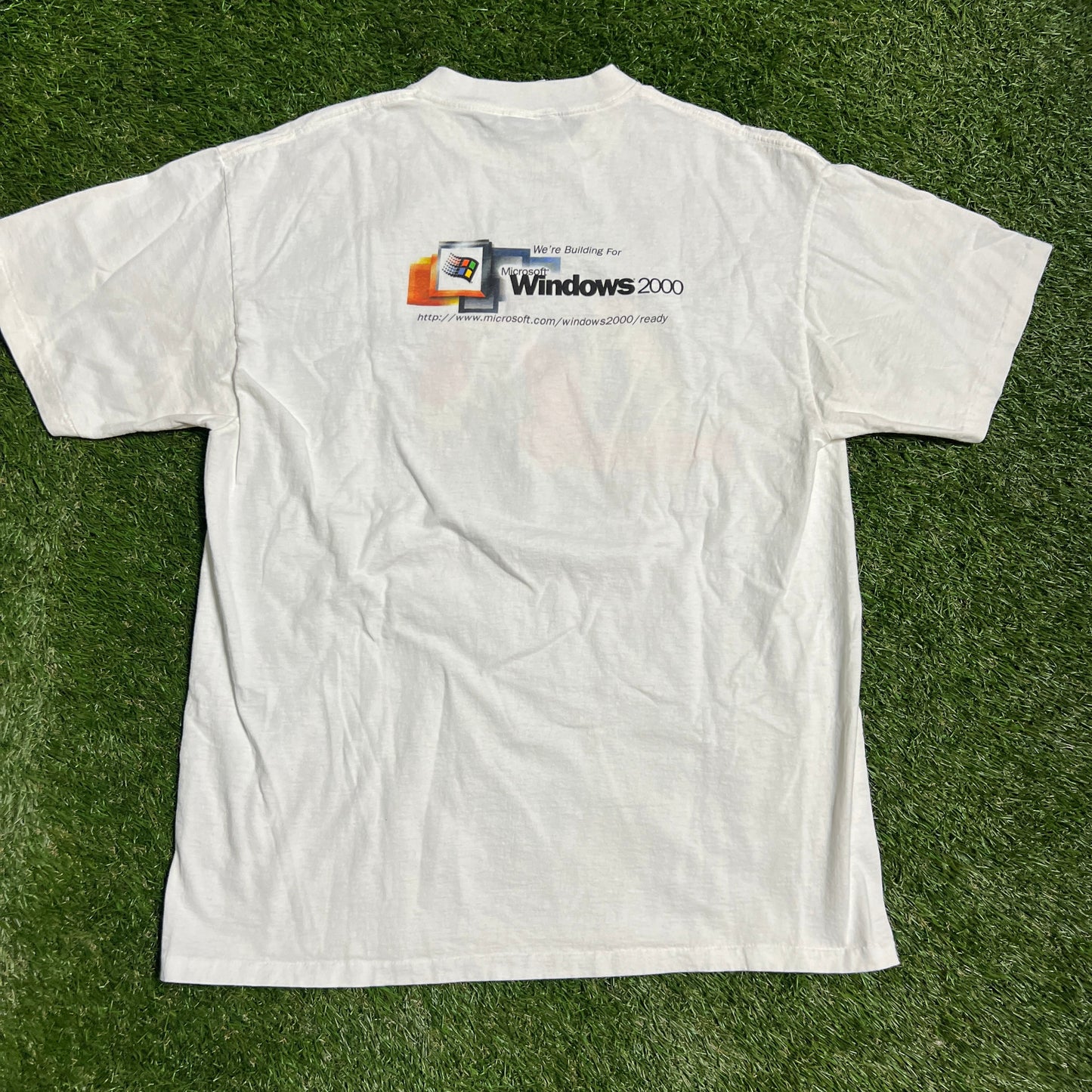 PC EXPO NY Microsoft 1990s Tee White Size XL Used v5635