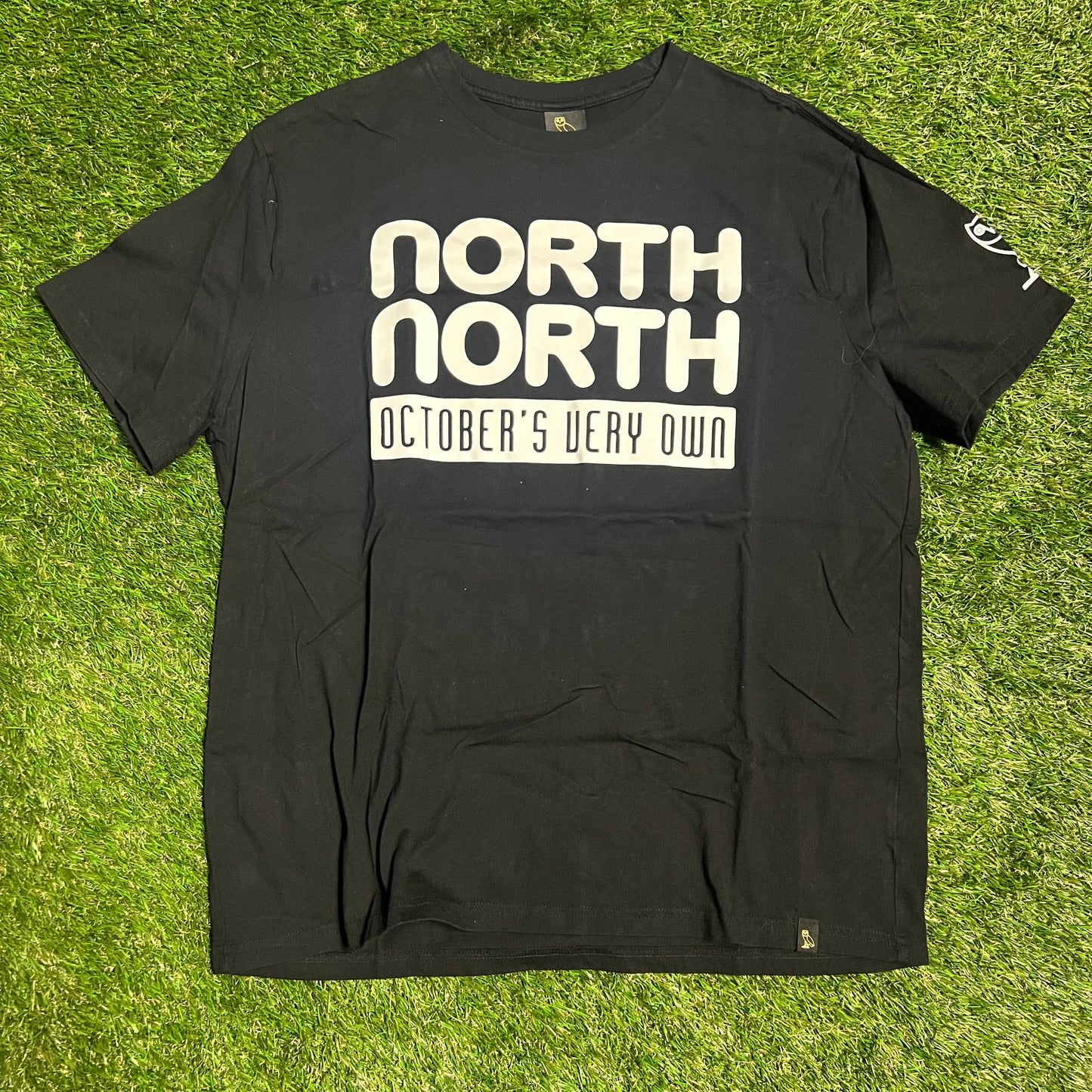 North October Very Own Black Tee Size XXL USED v1906