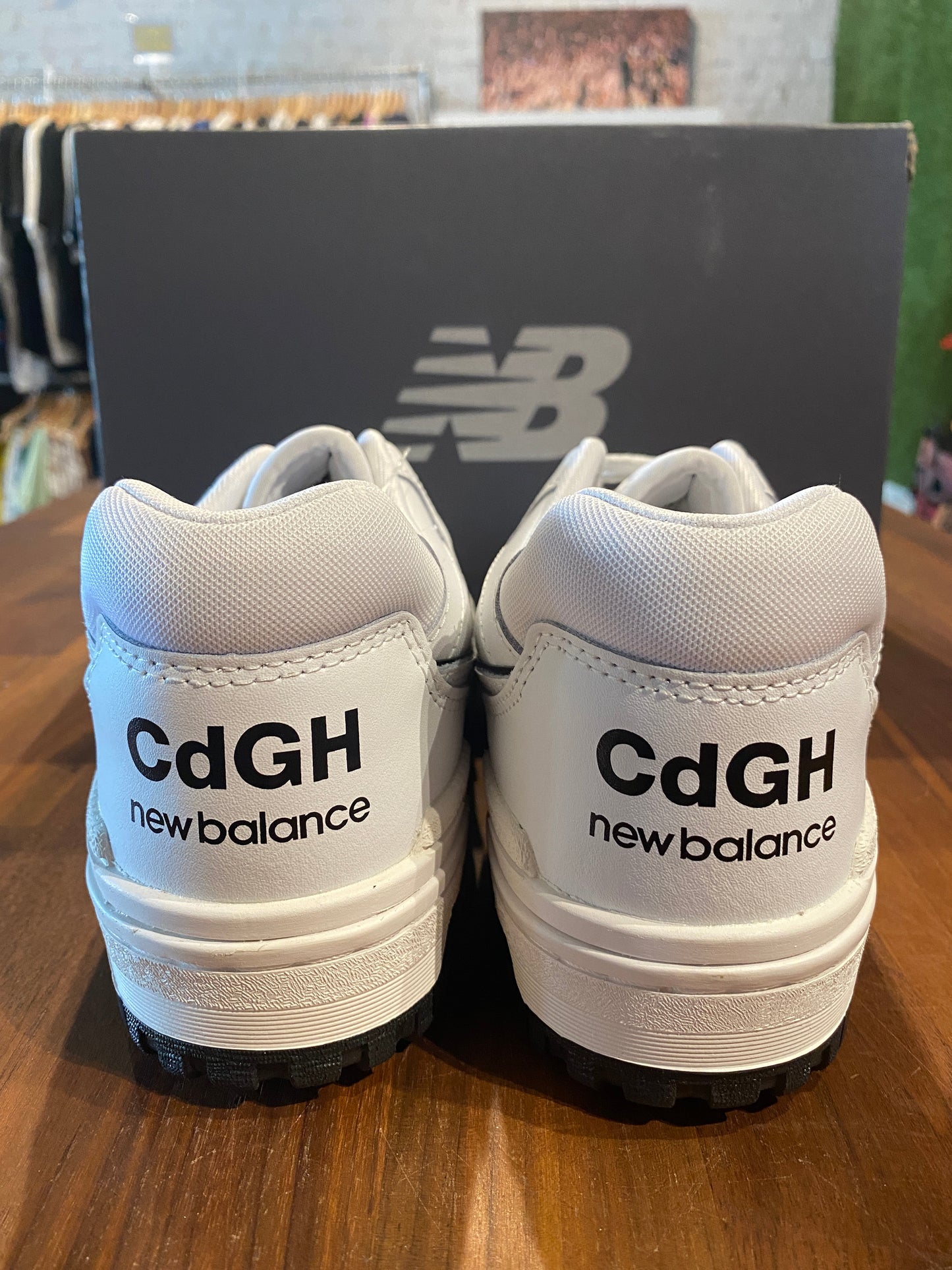 New Balance 550 CDG White/Black Size 8 NEW s10000