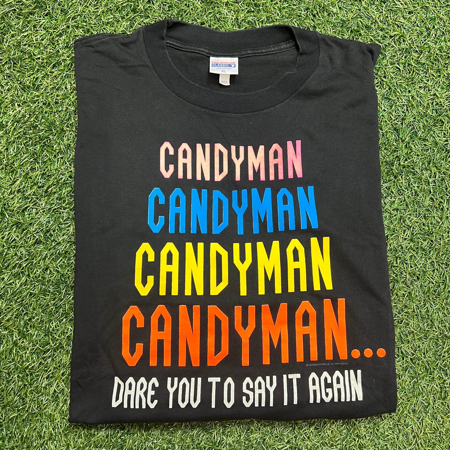 1992 Candyman Promo movie tee Size XL Used v12106