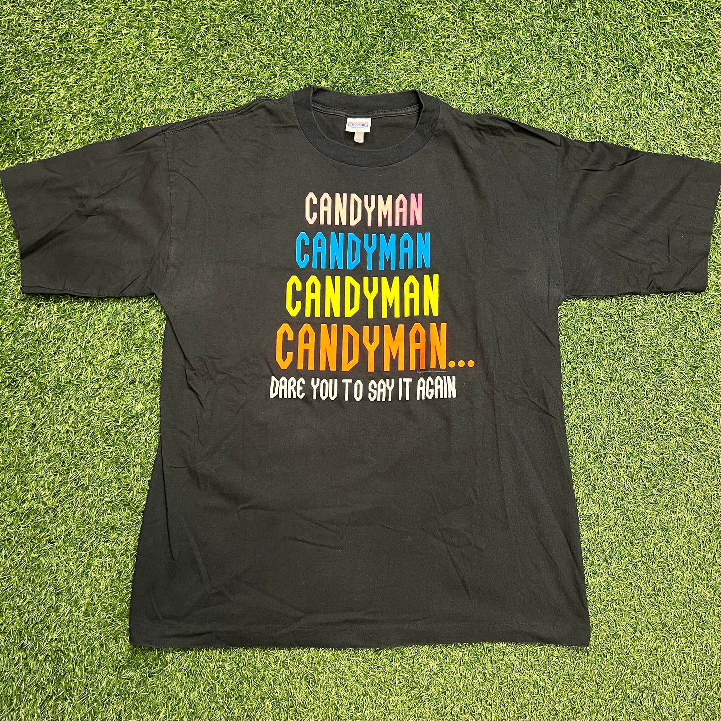 1992 Candyman Promo movie tee Size XL Used v12106