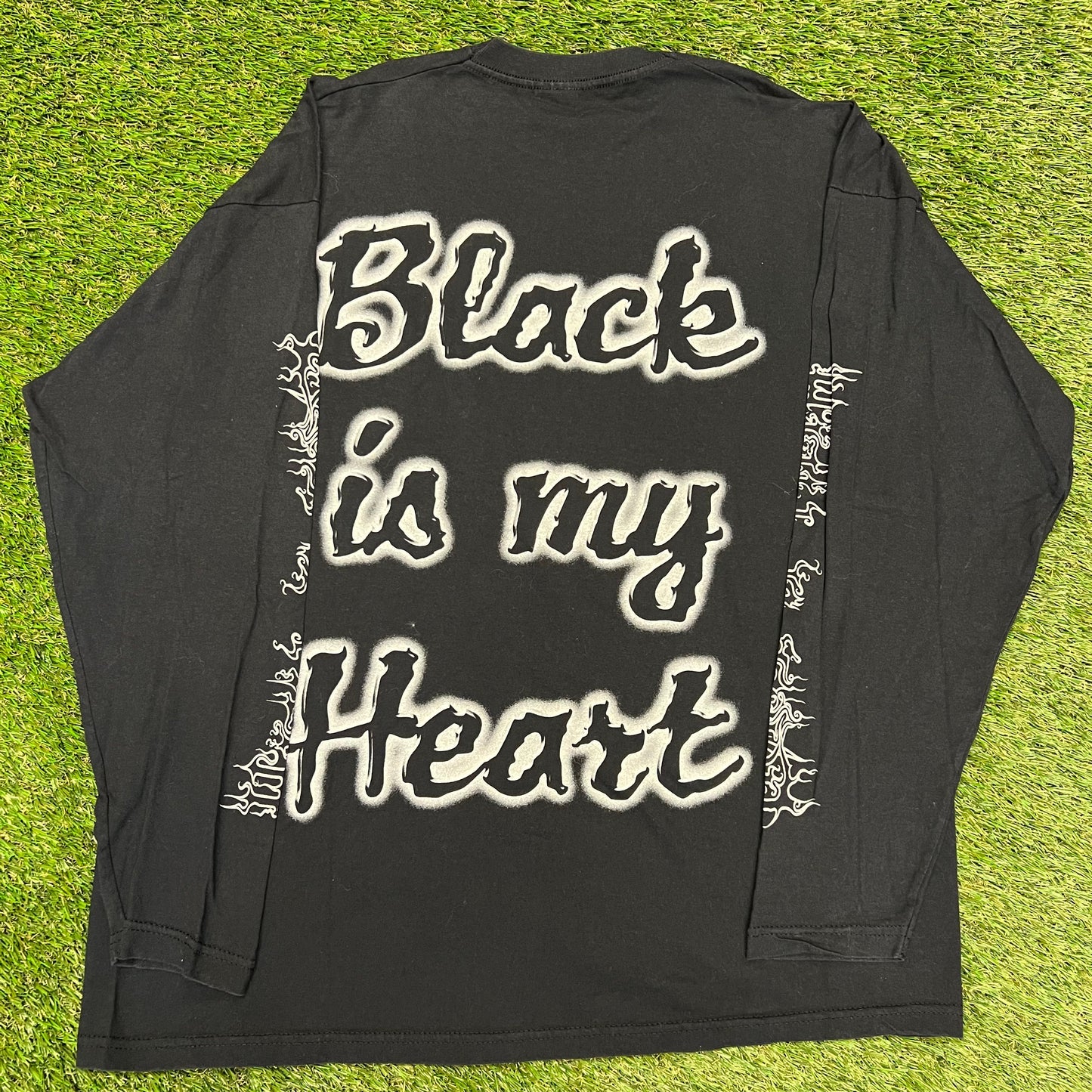 2004 Cradle Of Filth Black Is My Heart Longsleeve Size XL Used v12098