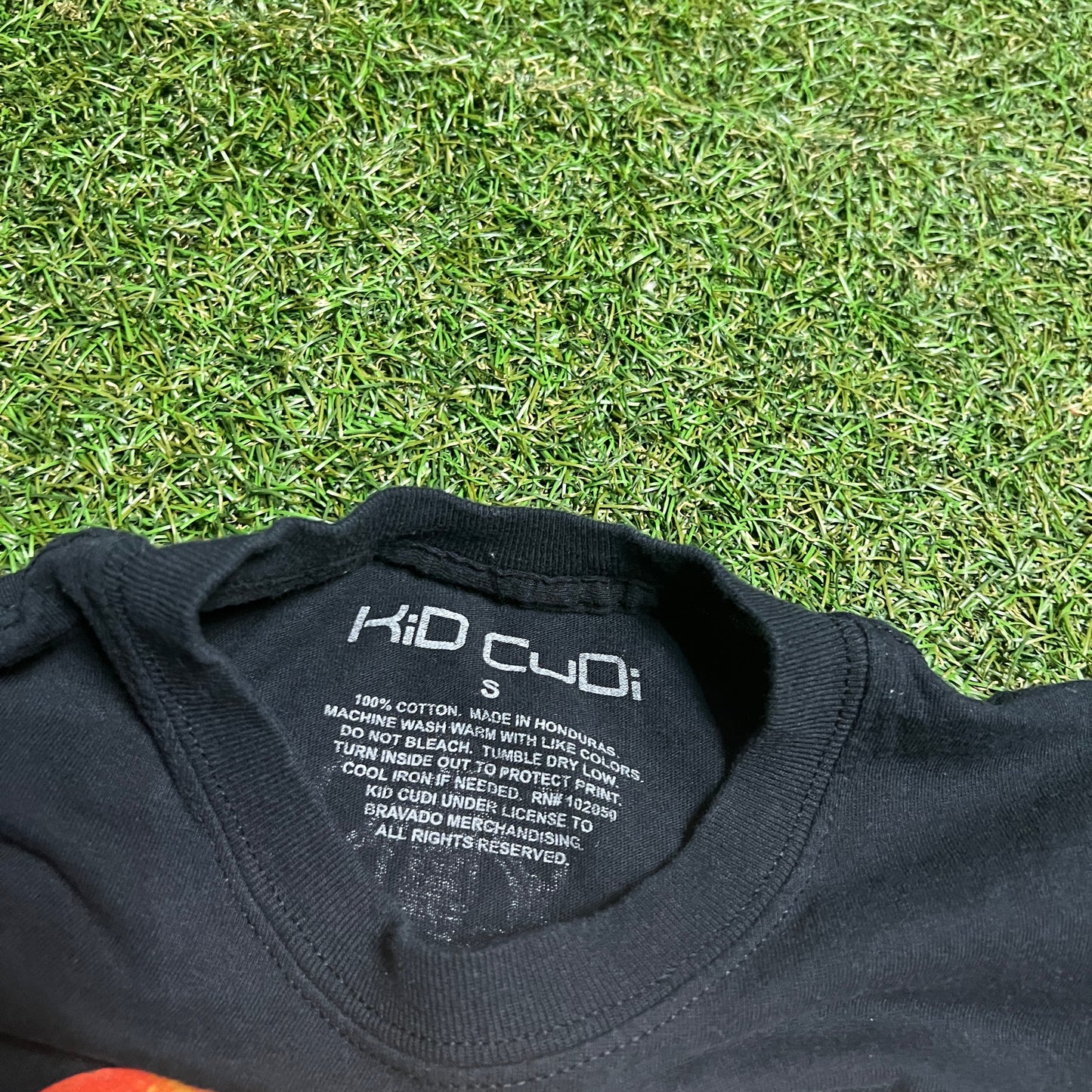 Kid cudi man on the moon tee black Size Small USED x8959