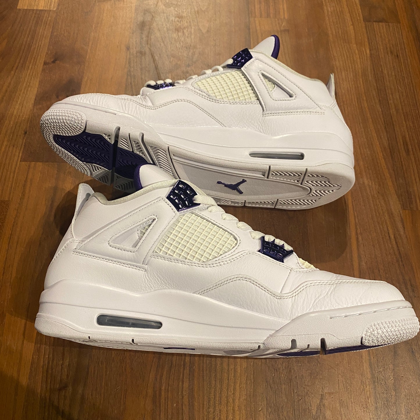 Jordan 4 Metallic Purple 2020 Size 12 USED s11305