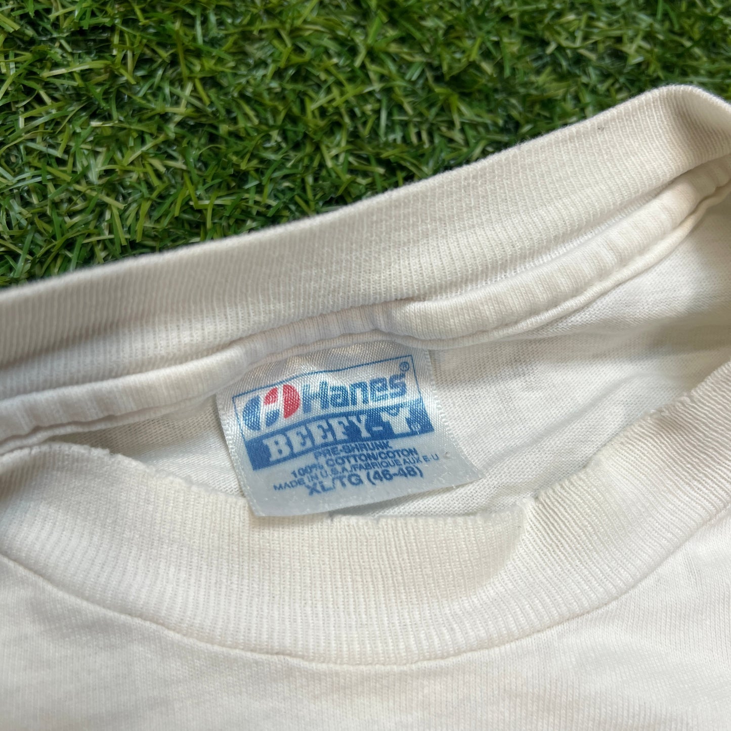 1987 Grateful dead club jed tee white Size XL hanes tag USED v12448