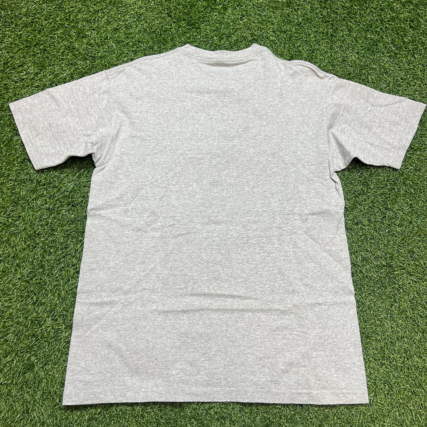 Supreme Box Logo Safety Orange 2001 Tee Grey Size Large USED x9169