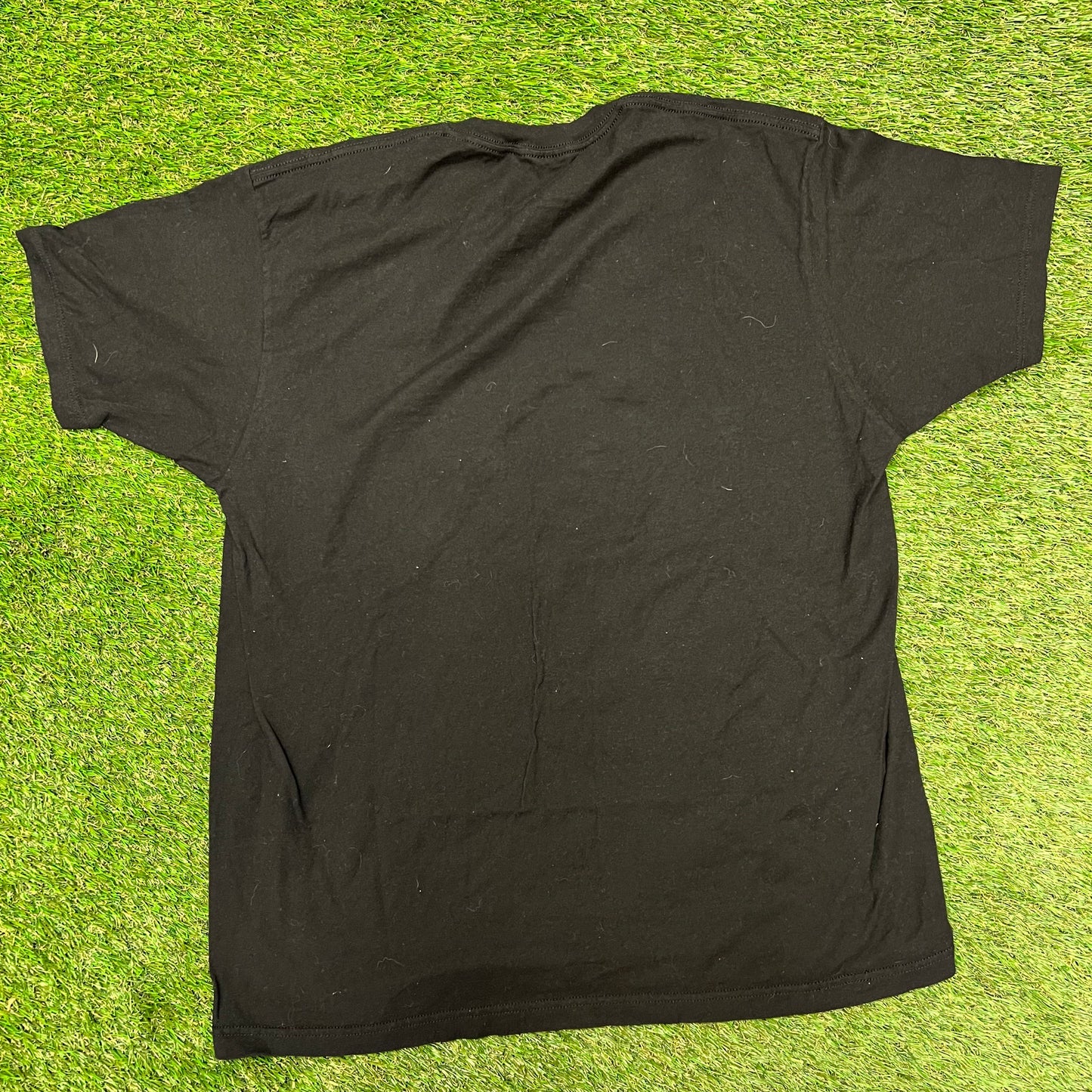 2010's Liqiud Blue Pink Floyd Black Tee Size XL USED v12571