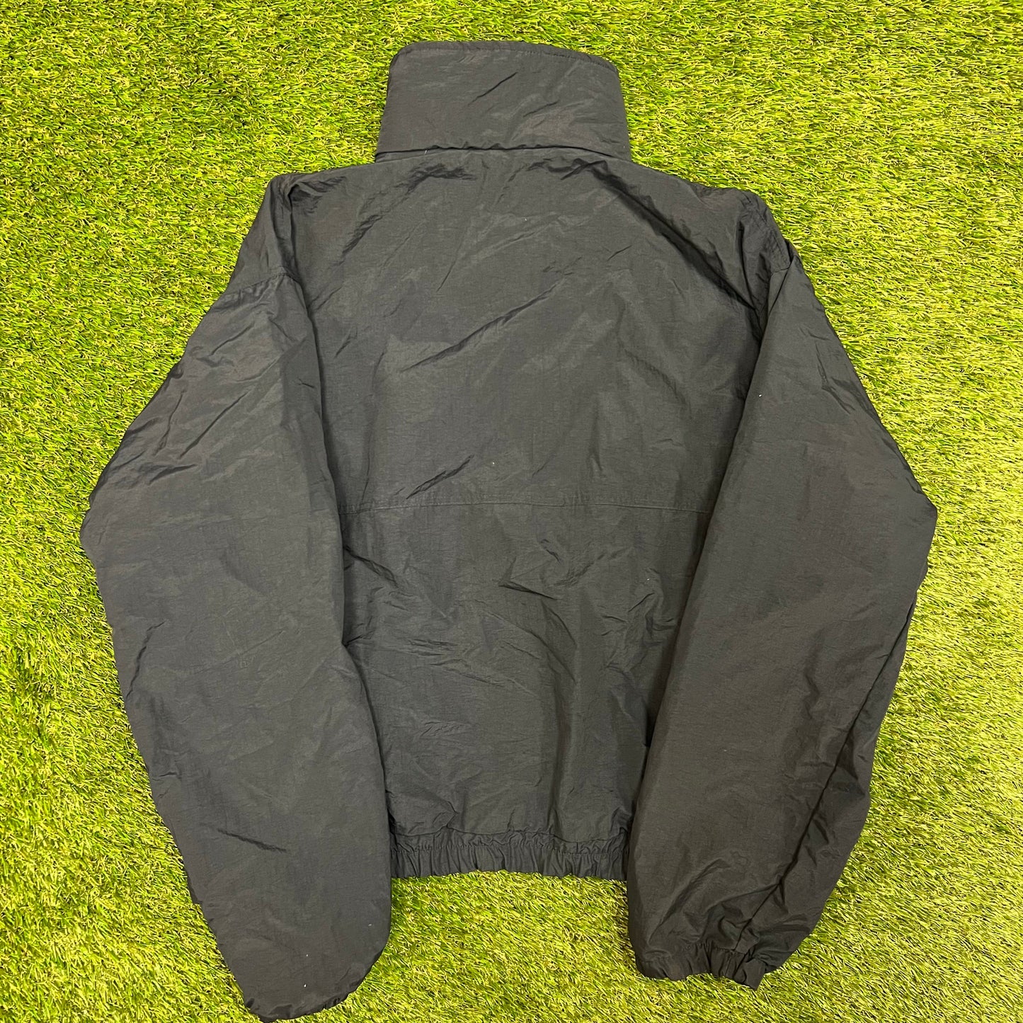 NY Islanders 25th anniversary zip up jacket black Size XL USED v12648