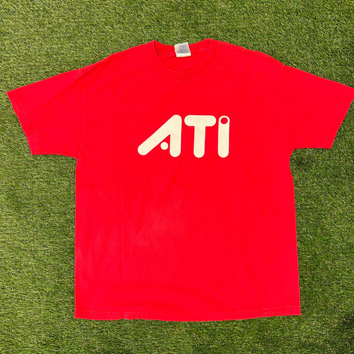 ATI Ruby Character Red Tee Size XL USED v12686