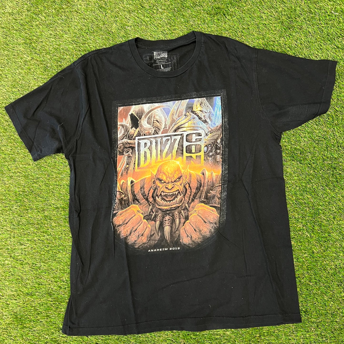 Anaheim 2013 Blizzcon Tee Size Large USED v12683