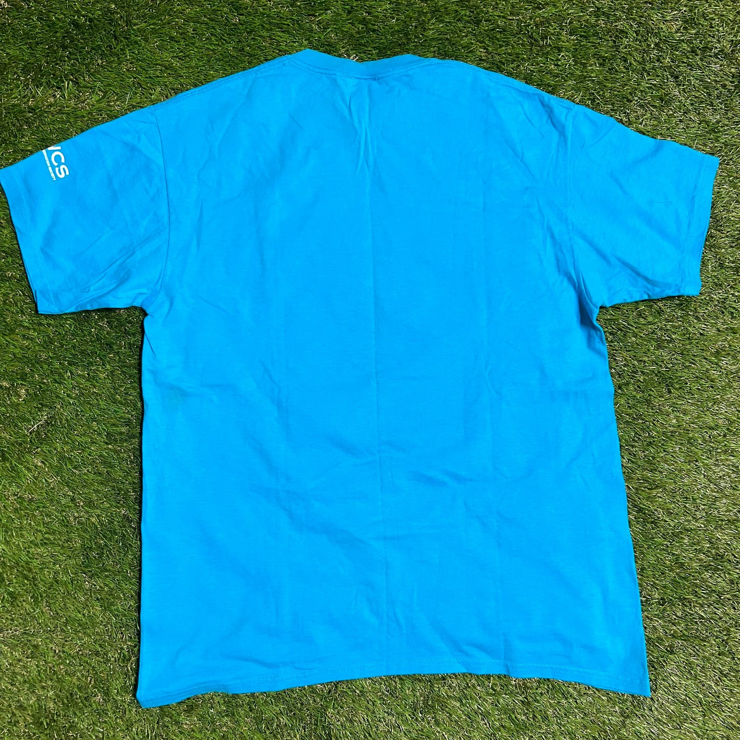 2000s Wildlife Conservation Society Member Dolphin Blue Tee Size XL USED V12746