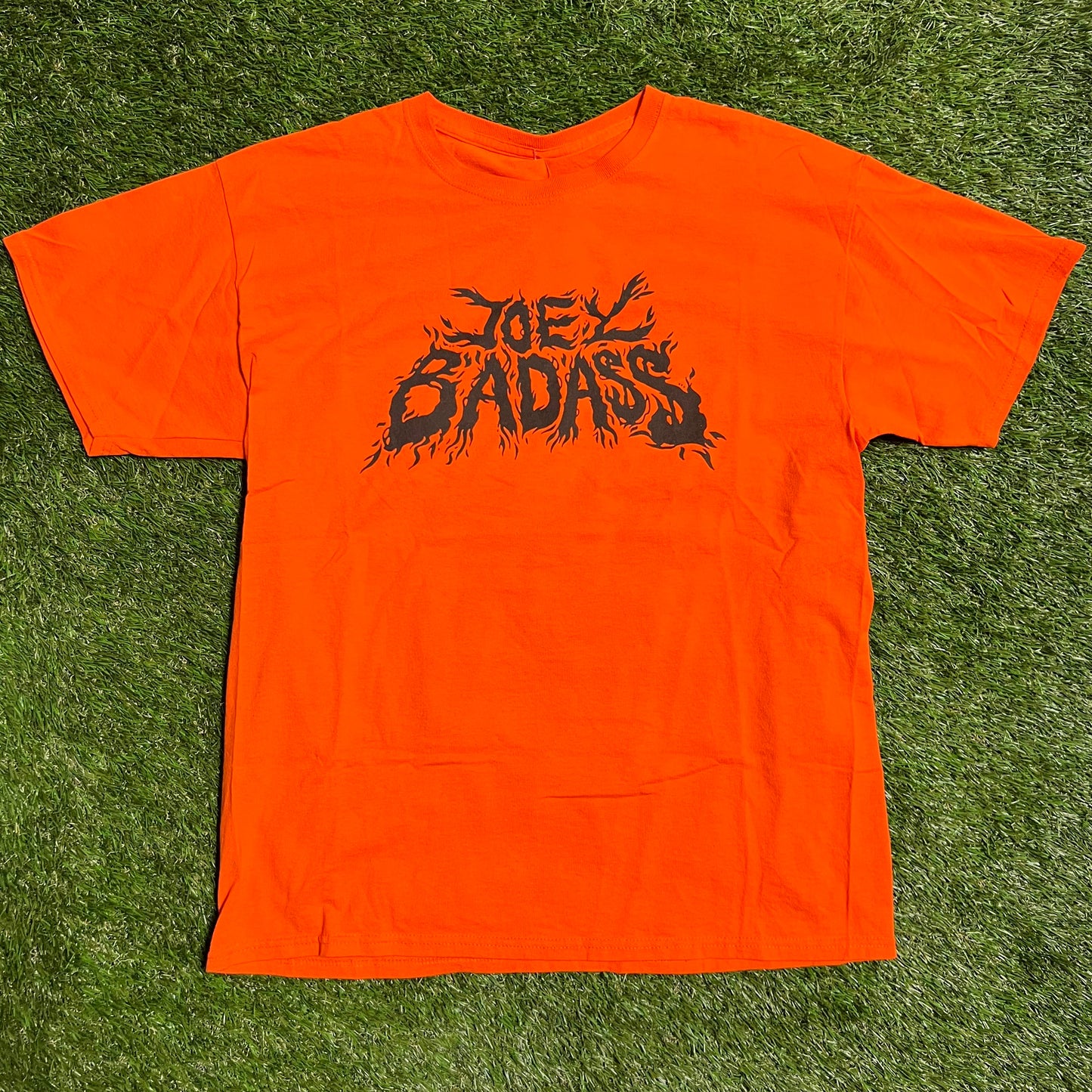 Joey Badass VIP Orange Tee Size Large USED v1750