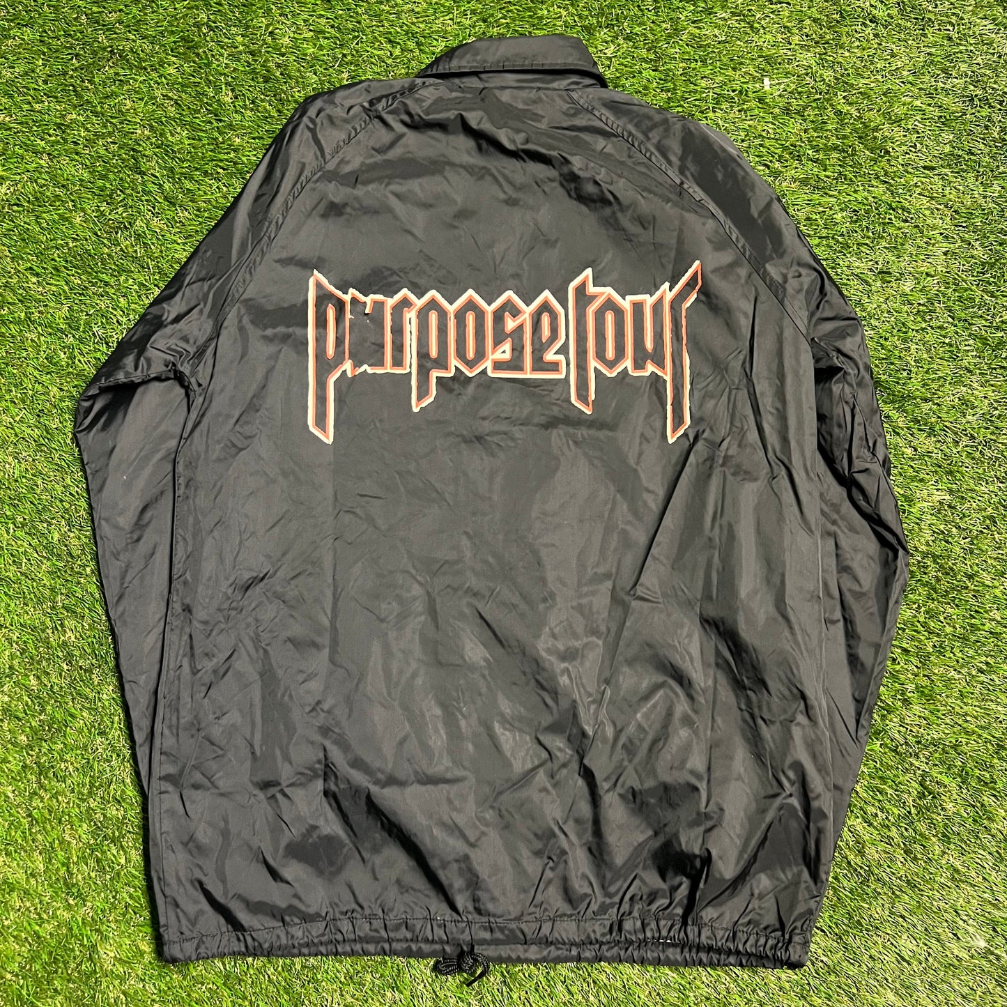 Justin Bieber Purpose Tour Staff Jacket Size XL USED v12826