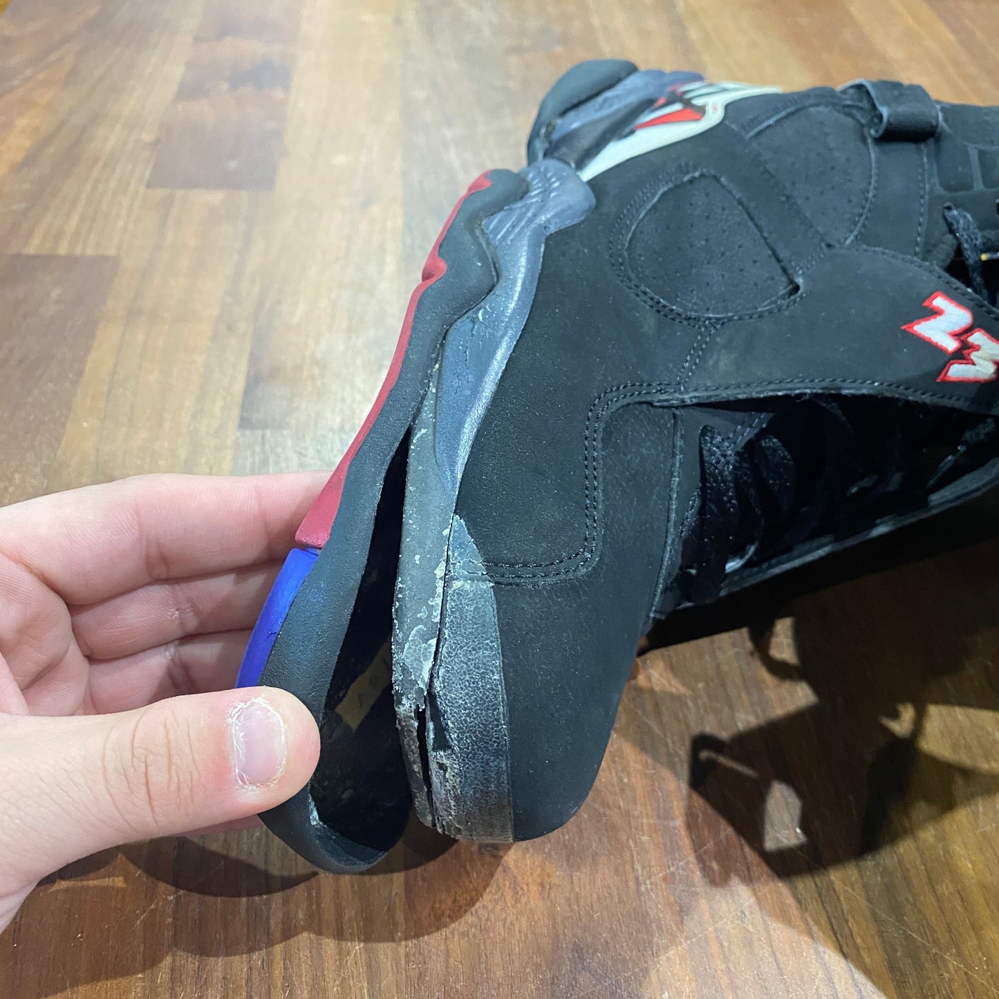 Jordan 8 Playoff 2007 Size 10 USED s1595